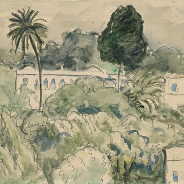 Albert Marquet — Арабский дом, Алжир