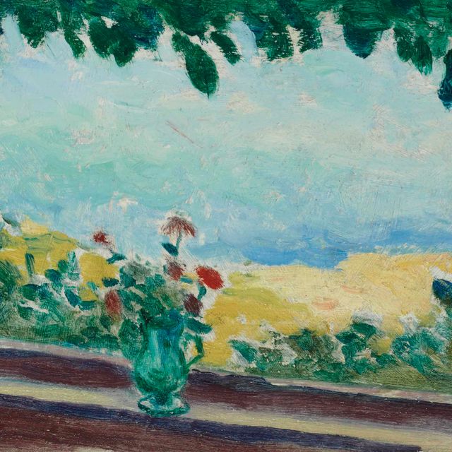 Albert Marquet — Букет на террасе