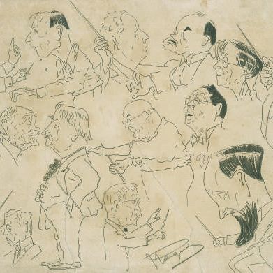 Albert Marquet — Карикатуры на шеф-поваров оркестра и солистов, не так ли, Игорь Стравинский