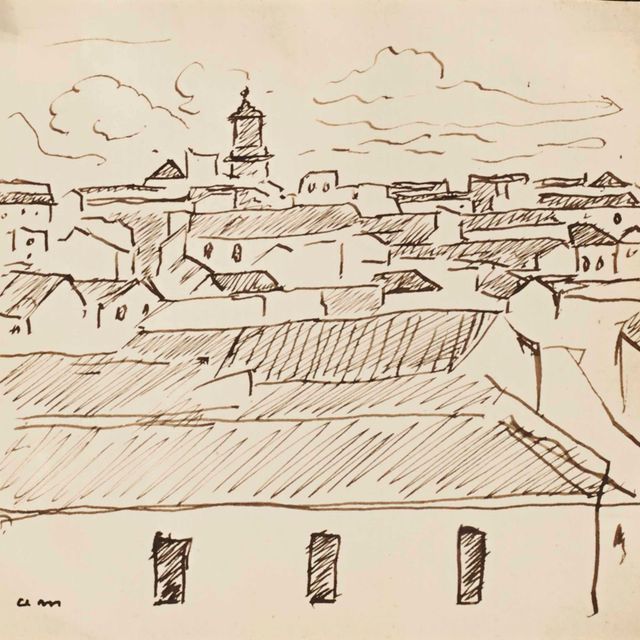 Albert Marquet — Улица в деревне