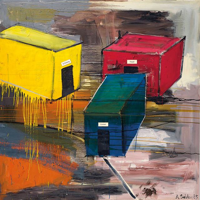 Albert Oehlen — ...Любит свое тело (Любовь ко всему, Гордость, совершенство)