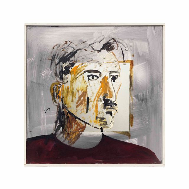 Albert Oehlen — Автопортрет