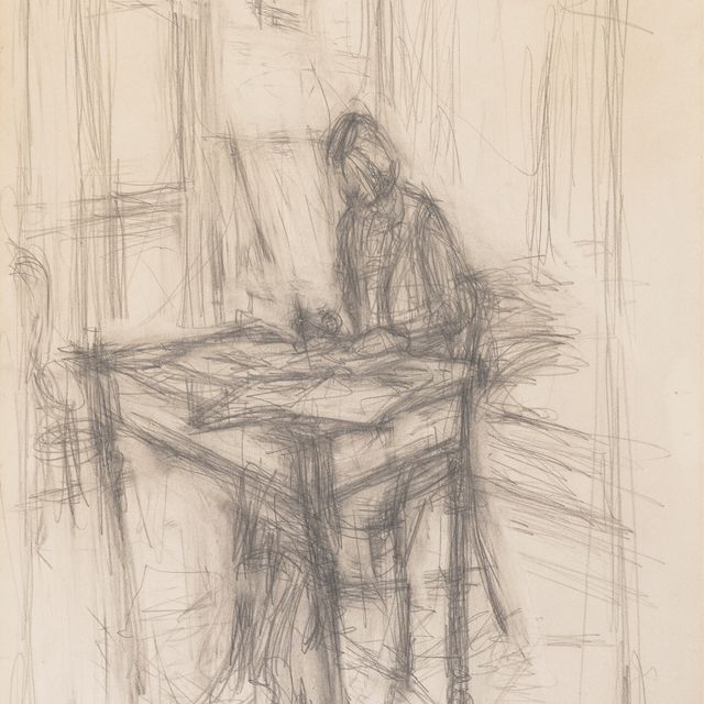 Alberto Giacometti — Аннет Экриван (AGD 4796)