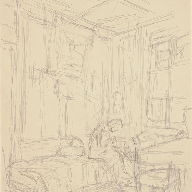 Alberto Giacometti — Любовник (родственная женщина)