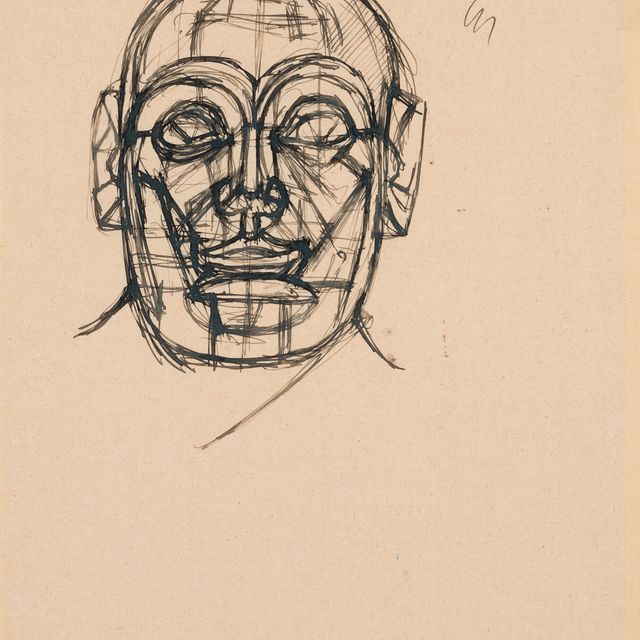 Alberto Giacometti — Первая шумерская скульптура: Тет-а-тет с Гудеей
