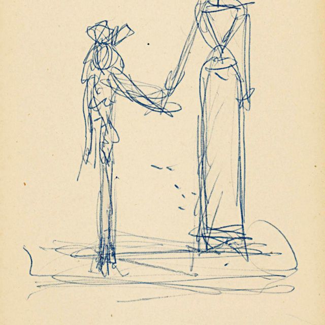 Alberto Giacometti — Мать и дитя