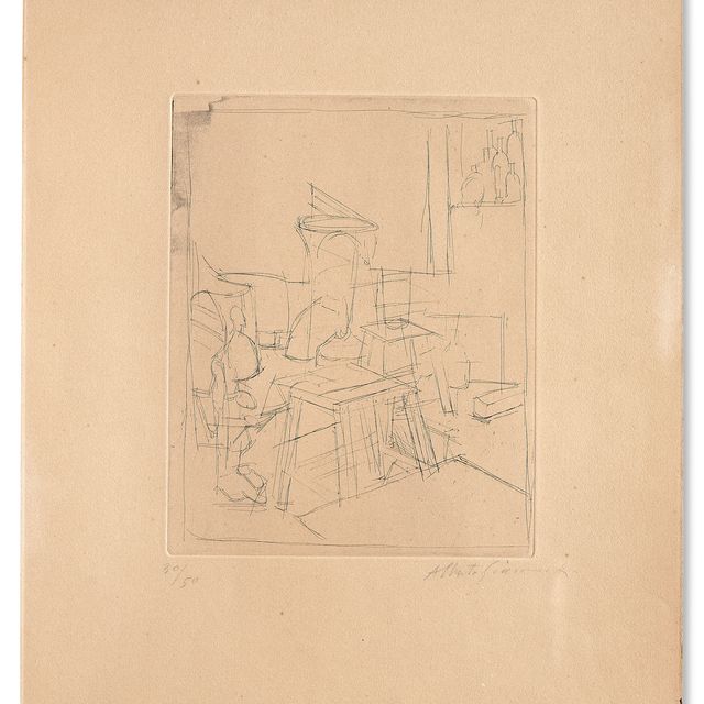 Alberto Giacometti — Два табурета