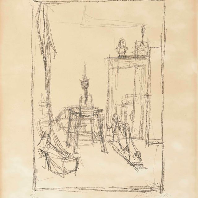 Alberto Giacometti — Поцелуй и общение (Похоть 11)