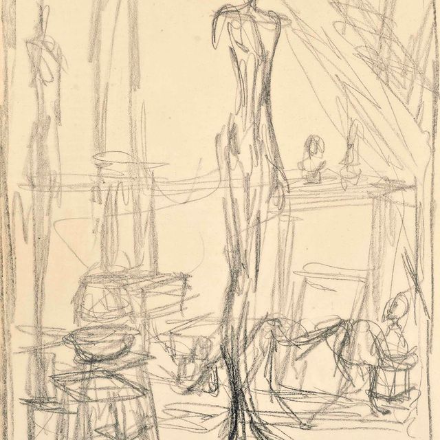 Alberto Giacometti — Скульптуры (Вожделение 14)