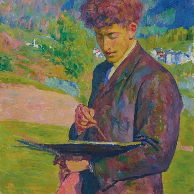 Alberto Giacometti — Иль питторе (Альберто Джакометти), 1921