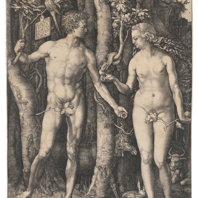 Albrecht Dürer — Адам и Ева