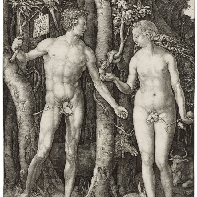 Albrecht Dürer — Адам и Ева