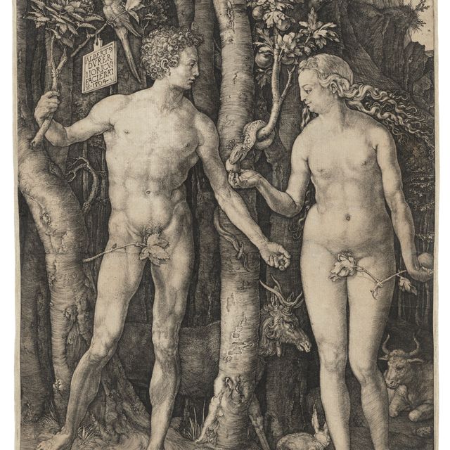 Albrecht Dürer — Адам и Ева