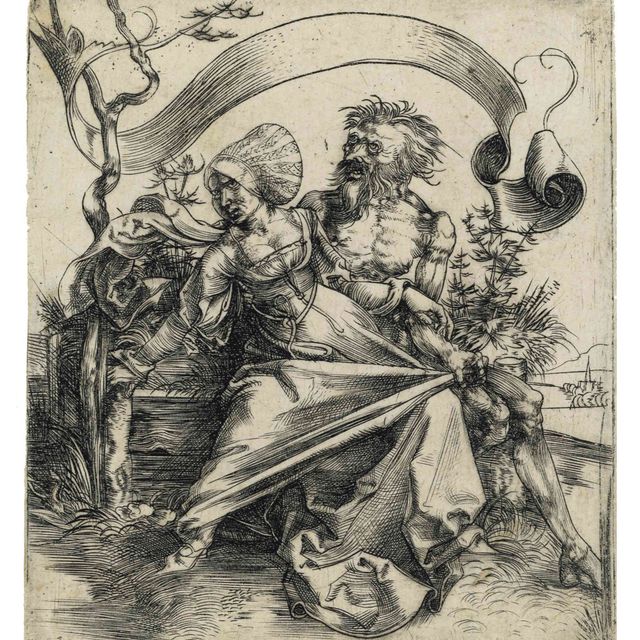 Albrecht Dürer — "Насильник" (Б. 92; Медер, Холл 76; Шох, Менде, Шербаум 1)