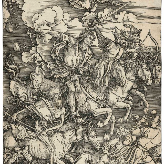 Albrecht Dürer — Четыре всадника Апокалипсиса, из фильма "Апокалипсис"