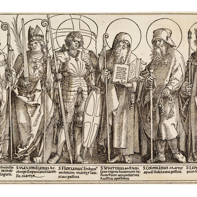 Albrecht Dürer — Святые покровители Австрии