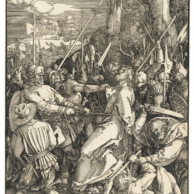 Albrecht Dürer — Пленение Христа, из книги "Великие страсти"