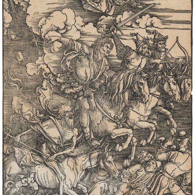 Albrecht Dürer — Четыре всадника Апокалипсиса, из фильма "Апокалипсис"