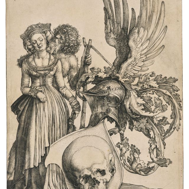 Albrecht Dürer — Герб с черепом
