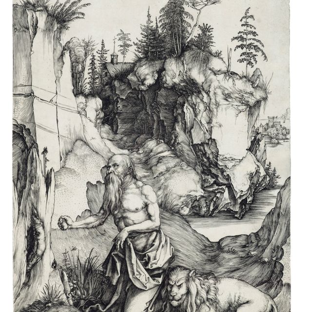 Albrecht Dürer — Святой Иероним в покаянии