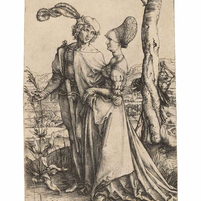Albrecht Dürer — Променад (Б. 94; М., Холл. 83; С.М.С. 19)