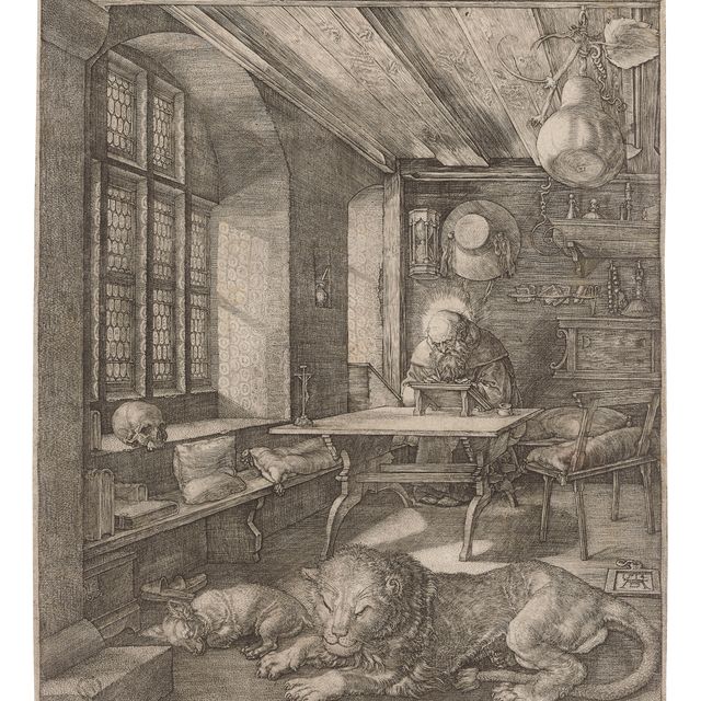 Albrecht Dürer — Святой Иероним в своем кабинете