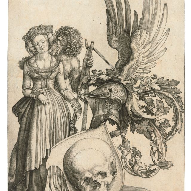 Albrecht Dürer — Герб с черепом