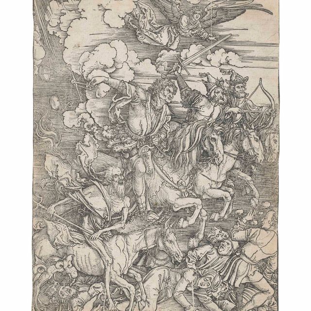 Albrecht Dürer — Четыре всадника Апокалипсиса, из фильма "Апокалипсис"