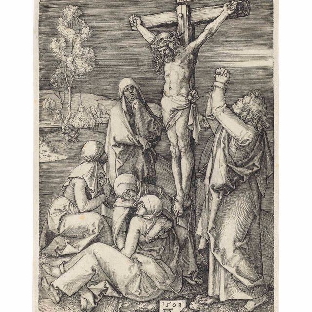 Albrecht Dürer — Христос на кресте