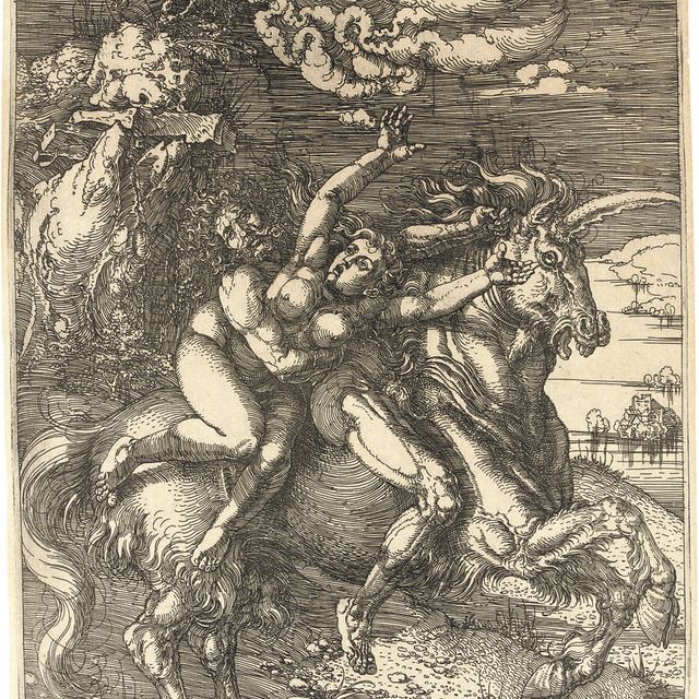 Albrecht Dürer — Похищение Прозерпины (ч. 72; М., гл. 67; С.М.С. 83)