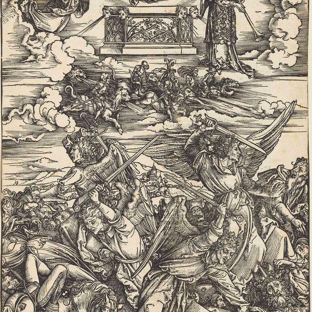 Albrecht Dürer — Четыре ангела-мстителя из фильма "Апокалипсис"