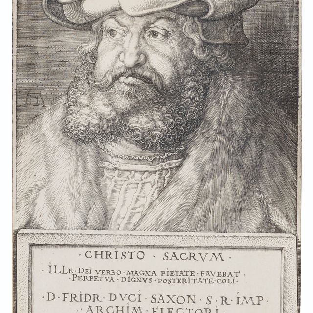 Albrecht Dürer — Фридрих Мудрый, курфюрст Саксонии