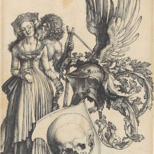 Albrecht Dürer — Герб с черепом