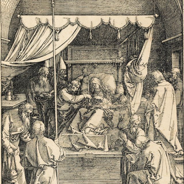 Albrecht Dürer — Тринадцать табличек из книги "Жизнь Пресвятой Девы"