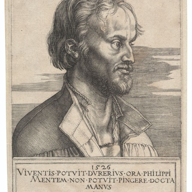 Albrecht Dürer — Филипп Меланхтон