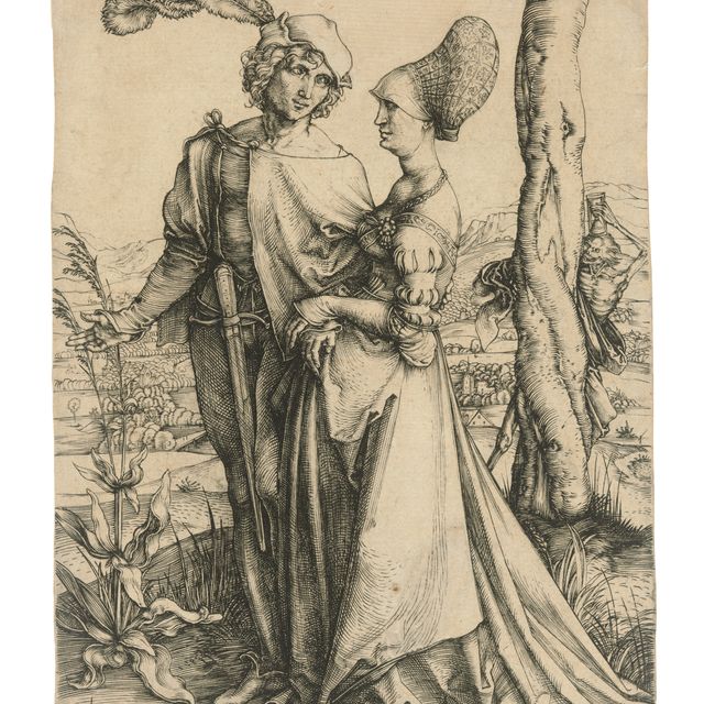 Albrecht Dürer — Променад ("Пара влюбленных и смерть")