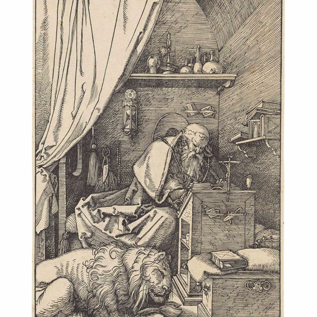 Albrecht Dürer — Святой Иероним в своем кабинете