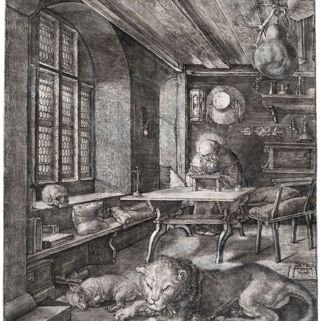 Albrecht Dürer — Святой Иероним в своем кабинете