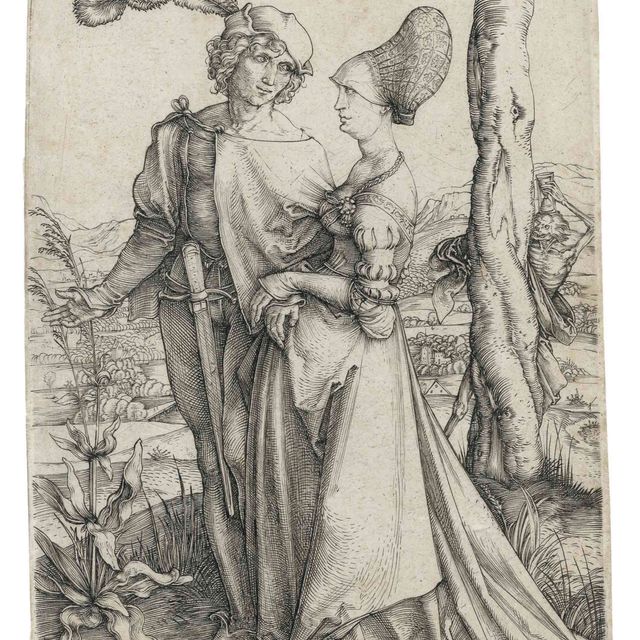 Albrecht Dürer — Променад (Б. 94; М., Холл. 83; С.М.С. 19)