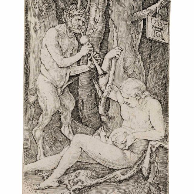 Albrecht Dürer — Семья сатира