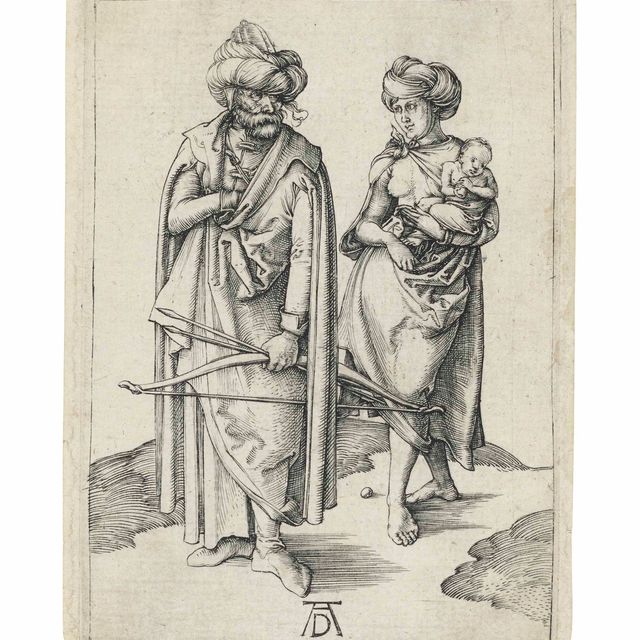 Albrecht Dürer — Турецкая семья