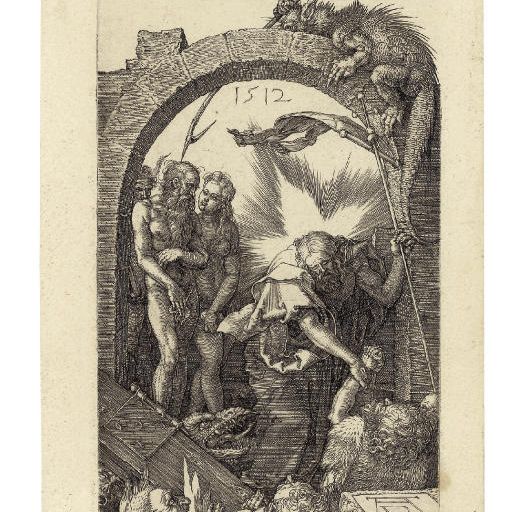 Albrecht Dürer — "Адские муки" из "Страстей господних" (Б., М., Зал. 16; С.М.С. 58)