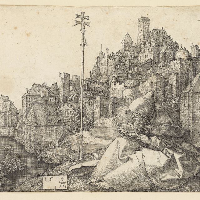 Albrecht Dürer — Рединг святого Антония (Б. 58; М., Холл. 51; С.М.С. 87)