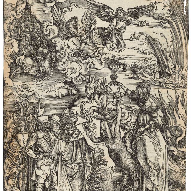 Albrecht Dürer — Вавилонская блудница, из фильма "Апокалипсис"