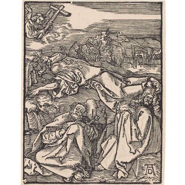 Albrecht Dürer — Христос на Елеонской горе (ч. 54; М., гл. 162; С.М.С. 223)