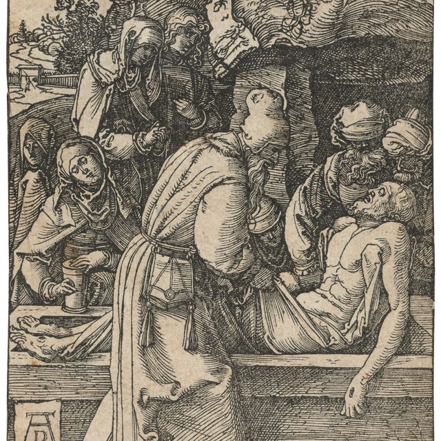 Albrecht Dürer — "Погребение", из фильма "Маленькая страсть"