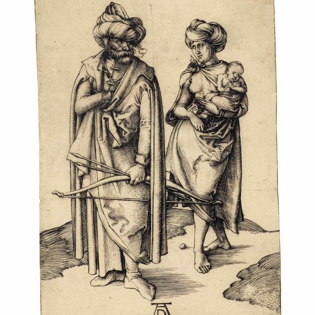Albrecht Dürer — Турецкая семья