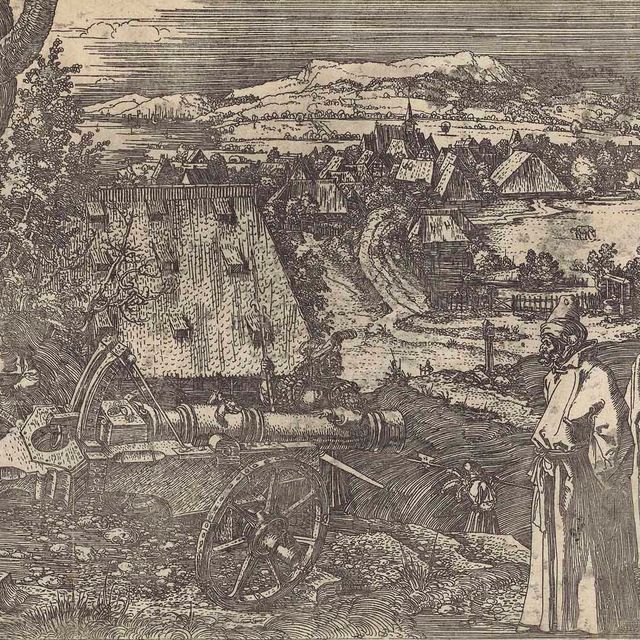 Albrecht Dürer — Пейзаж с каноном