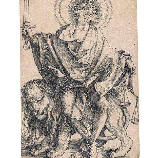 Albrecht Dürer — Правосудие (В. 79; М., Холл 73; С.М.С. 23)