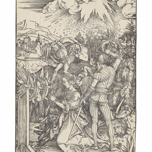 Albrecht Dürer — Мученическая смерть святой Екатерины